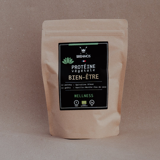 Protéine Wellness - Vanille Banane Spiruline