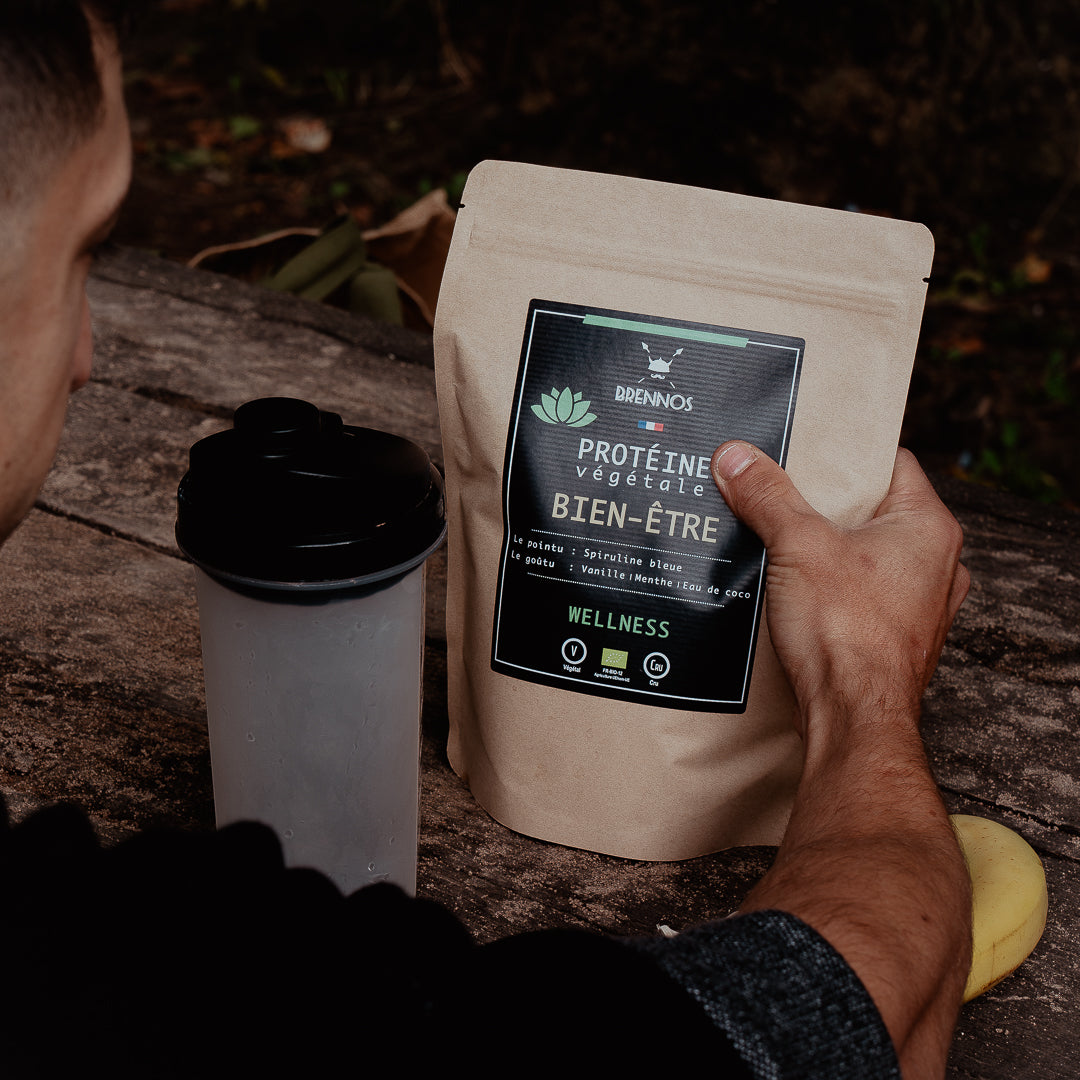 Protéine Wellness - Vanille Banane Spiruline